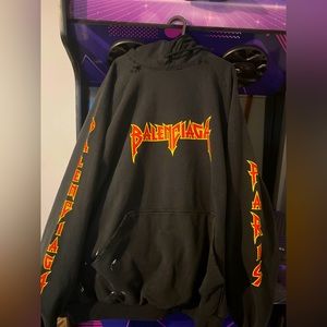 Balenciaga Metal Logo Hoodie